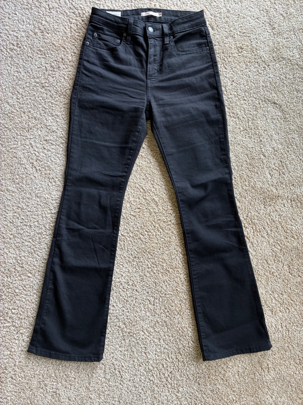 Levi's Black bootcut Jeans for Women